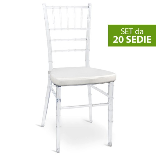 Set sedie chiavarine - 20,