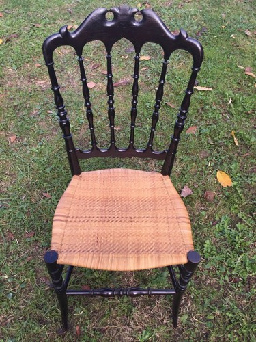 Sedia chiavarina vintage - sedia,
