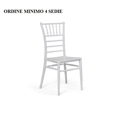 Sedia impilabile tiffany - sedia,