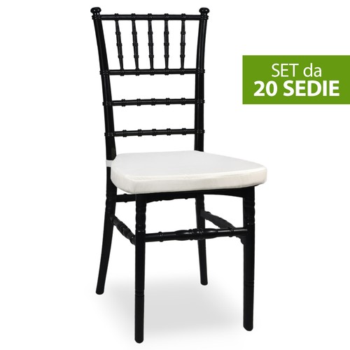 Set sedie chiavarine - set,