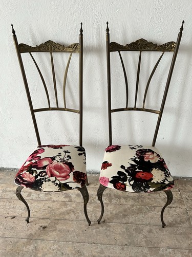 Coppia sedie chiavarine in - coppia,